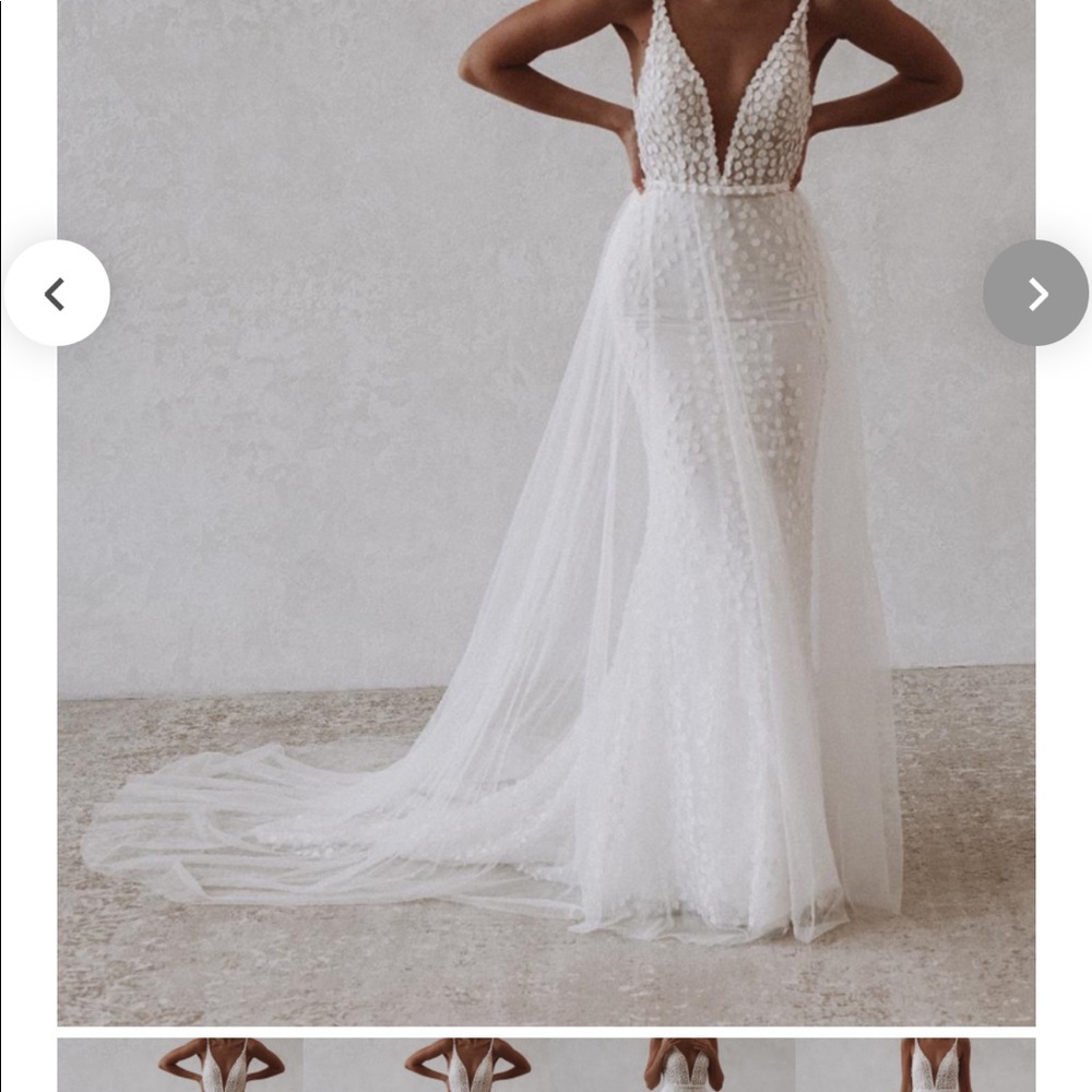 Made with love Sheer Skirt (fitted to size 27 inch waist)